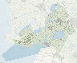 Kaart van De Fryske Marren-munisipaliteit