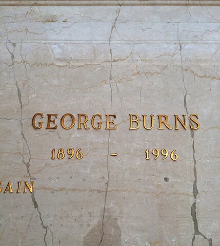 George Burns Grave.JPG