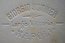 Giorgio Sommer's blind stamp Giorgio Sommer's blind stamp.jpg