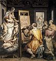 Giorgio Vasarin maalaus aiheesta.