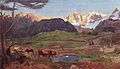 Trittico delle Alpi: Vita, 1896-1899, St. Moritz, Segantini Museum