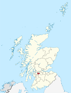 Location of Glasgow