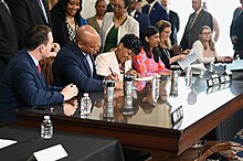 Governor Wes Moore signs the PORT Act into law on April 9, 2024 Governor Wes Moore signs the PORT Act (53645046684).jpg