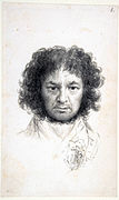 Auto-retrato de Goya.
