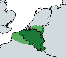 Greater Belgium with less common claims in light green Greater Belgium with less common claims in light green.png