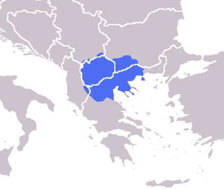 Regionen Makedonia