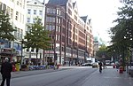 Affärsgatan Mönckebergstrasse i Altstadt