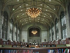 Harper Biblioteca, interior, Universidade de Chicago.jpg