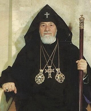 <span class="mw-page-title-main">Vazgen I</span> Patriarch of the Armenian Apostolic Church (1955-1994)