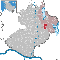 Läget för kommunen Horst i Kreis Herzogtum Lauenburg