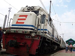 CC 204 06 (CC 204 03 06) di Stasiun Manggarai