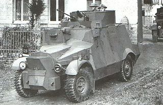 <span class="mw-page-title-main">Morris CS9</span> British armoured car used in the Second World War