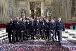 Les Crodaioli avec le président Mattarella.jpg