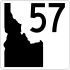 State Highway 57 işaretçisi