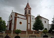 Preĝejo Inmaculada Concepción en Las Navas (Sevilla, Andaluzio)