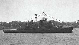 Intrepido anchored in 1971.