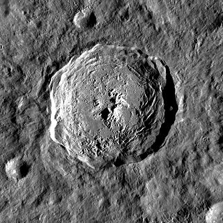 Jackson (crater) prominent lunar impact crater