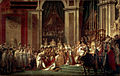 『ナポレオン1世の戴冠』、ダヴィド（1805年 - 1807年ごろ）