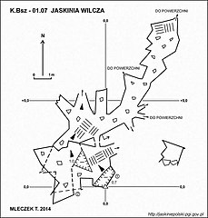 Plan jaskini