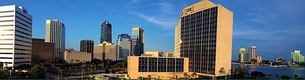 Jacksonville, the most populous city proper in the Southeast, and twelfth most populous in the United States.