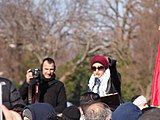 Jerusalem is Forever The Capital of Palestine demonstration , Washington, D.C.