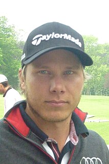 Joonas Granberg Finnish professional golfer