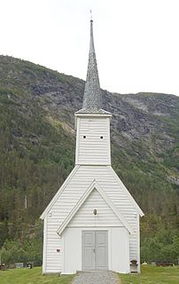 Jostedal Church Church in Sogn og Fjordane, Norway