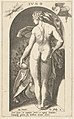 Juno met pauw Ivno (titel op object) Antieke Goden (serietitel), RP-P-1878-A-860.jpg
