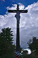 Kříž u silnice na Osiky