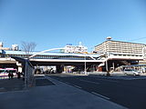 東京メトロ葛西駅と環七通り