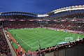 Estádio de futebol do Kashima Antlers, em Kashima.