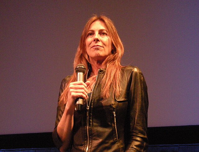 Bigelow speaking at the Seattle International Film Festival in 2009