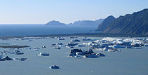Le glacier Bear dans le parc national de Kenai Fjords