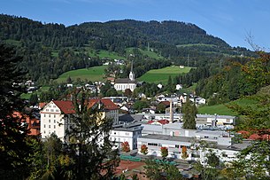 View of the parish church of St.  Joseph