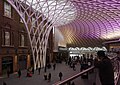 2013-01-25 The new western concourse at King's Cross.