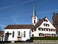 Kirche und Pfarrhaus Niederwil SG