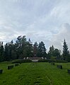 Kirkkonummen venäläinen hautausmaa kesällä 2023.