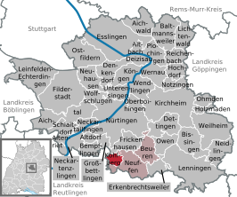 Kaart van Kohlberg