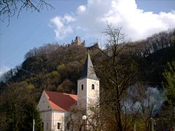 Kostel - ruševine Kostelgrada