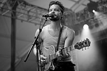 Mattsson performing as The Tallest Man on Earth at Bonnaroo 2013 KristianMatsson 20130615.jpg