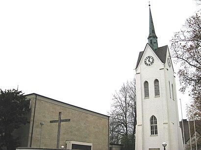 So kommt man zu Matthäuskirche Mahnen mit den Öffentlichen - Mehr zum Ort Hier