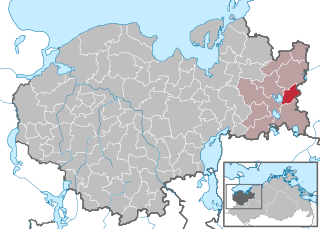 Lübberstorf Municipality in Mecklenburg-Vorpommern, Germany