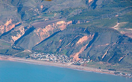 La Conchita landslide, 2005