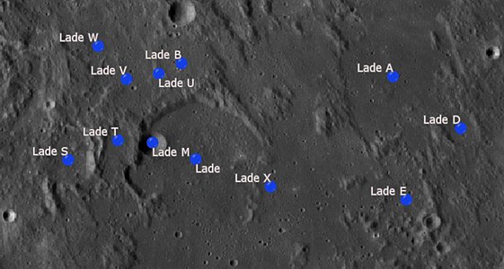 Cràters satèl·lit