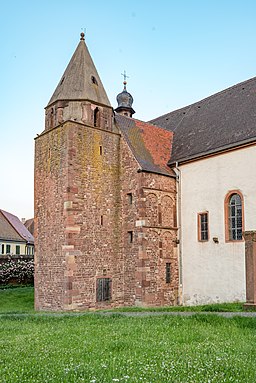 Ladenburg, Lustgartenstraße, Sebastianskapelle 20170601 007