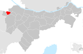 Poloha obce Lanzendorf v okrese Bruck an der Leitha (klikacia mapa)