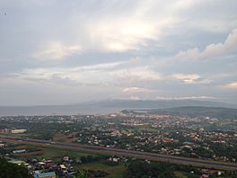 Legazpi view from Ligñon Hill