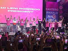 Philippine Elections 2022 Campaign - Robredo-Pangilinan Tandem