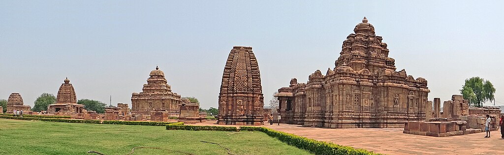 Denkmalensemble in Pattadakal (Karnataka, Indien)