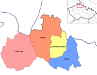 Mga distrito han Liberec